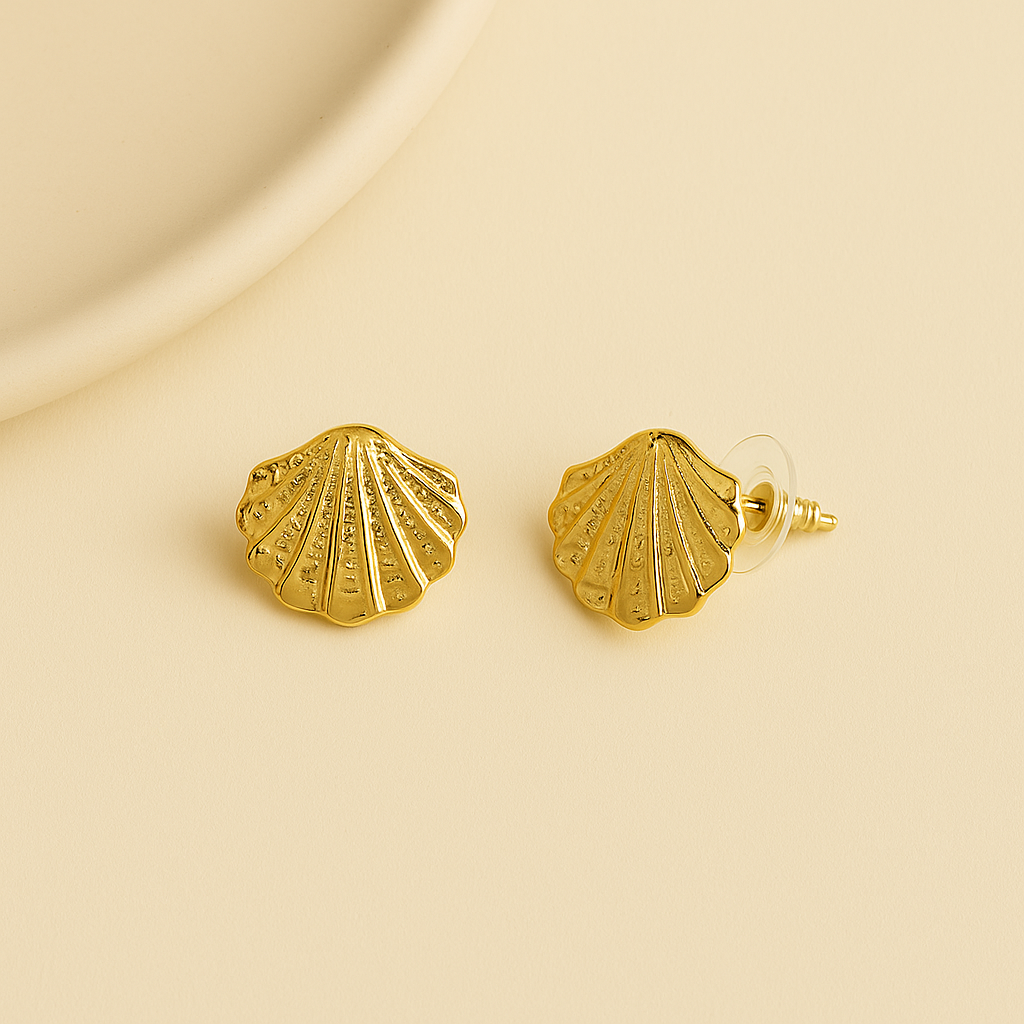 TOPO CONCHITAS LUZZELLA GOLD PLATED 24 K