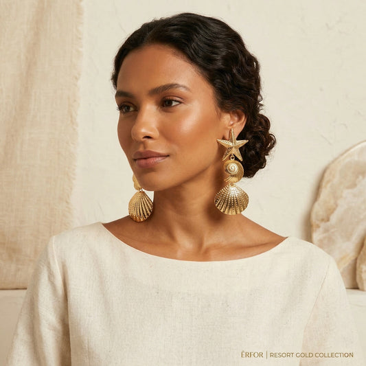 ARETES TESORO DEL MAR 3 EN 1