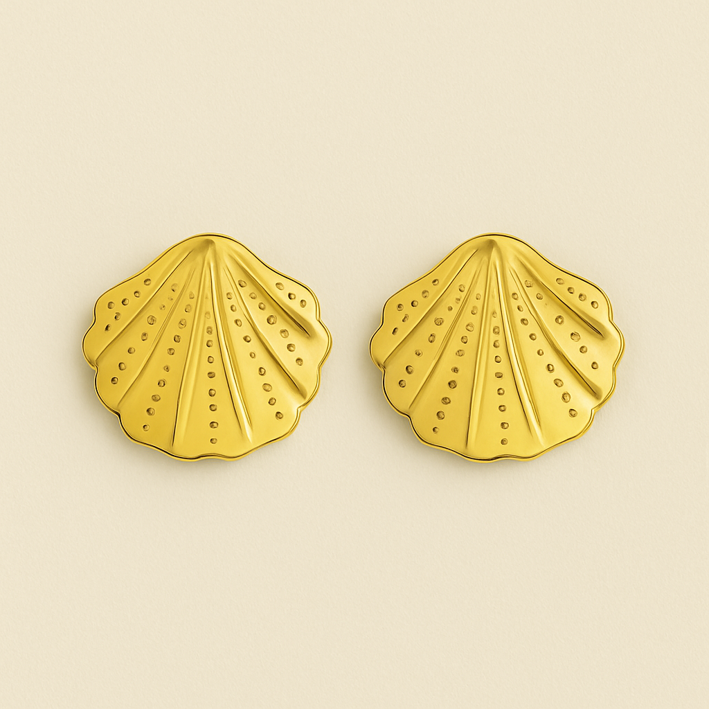 TOPO CONCHITAS LUZZELLA GOLD PLATED 24 K